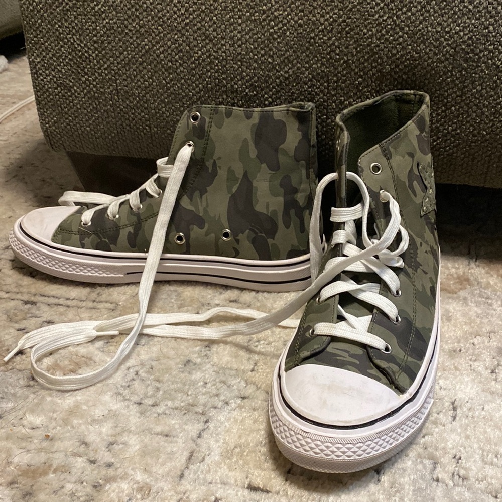 Camo high tops